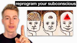 is reprogramming your subconscious mind necessary to manifest?