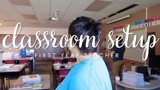 CLASSROOM SETUP 2023  first year teacher