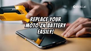 How To Replace The Battery In A Motorola Moto Z4 Phone