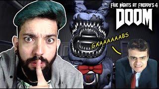 O DIA EM QUE FIZ O RENAN EXPLODIR DE TANTO ÓDIO   FNAF 4 Doom c Souzones Core e Guinas