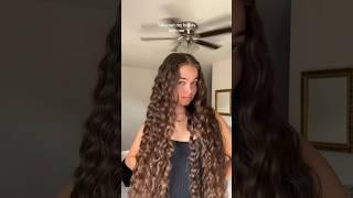 heatless waves forever #hairvlog #heatlesshairstyles #heatlesswaves #dutchbraids #hairstyleinspo