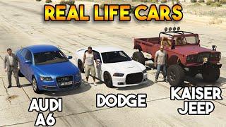 GTA 5 MAIN CHARACTER CARS IN REAL LIFE 