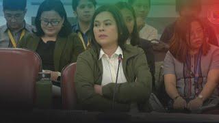 Sara Duterte refuses to take oath at House hearing on fund use  ABS-CBN News