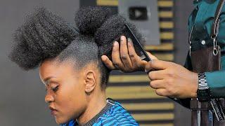 Finally I Got The Quickest Mohawk Style For Natural Hair Styling. Very Detailed Tutorial.