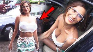 Poonam Pandey Gets Brutally Trolled for Eating Paani Puri Whilst Dressed in Backless Top