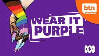 Celebrating Wear it Purple Day 2022