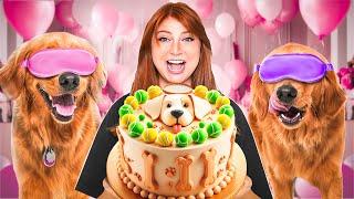 I Built My DOGS Their DREAM Birthday Party 