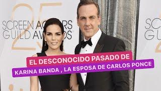 El desconocido pasado de Karina Banda la ex de Carlos Ponce