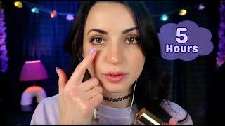 5 Hours of Gibi ASMR Doing Your Makeup  Soft Spoken