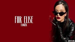 Faouzia - Fur Elise Lyrics