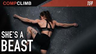 VLOG with SABRINA at THE SPOT  COMPCLIMB training series