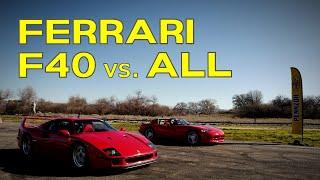 Doug Demuro ULTIMATE Supercar Showdown  Ferrari F40