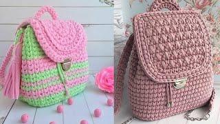 Tejidos en Crochet  Mochilas  Cartucheras