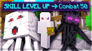 How I Got Combat Level 50 Hypixel Skyblock