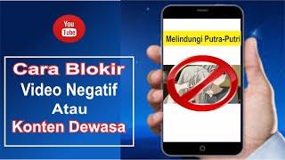 block negative content on youtube version android and iOs