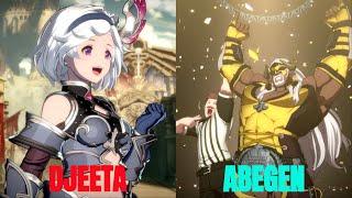 GBVSR High Level Gameplay Gamera Djeeta VS Abegen Ladiva