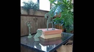 Small bronze figurines high quality home decor