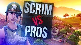 Competitive Fortnite? SQUAD SCRIM WIN