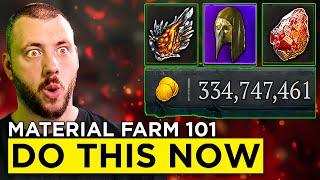 Infinite Materials Gold and Mythics - Best Farm in Season 5 Diablo 4