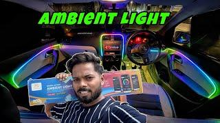 Cardi Ambient Light K4  Installation Process For All Cars