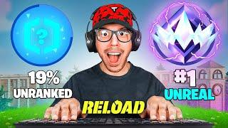 Unranked to Unreal Reload Speedrun Fortnite World Record