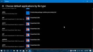 Windows 10 Settings Default apps to set your favorite apps or programs for specific files
