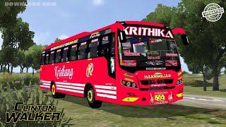 AKBDA SAT BUS MOD LIVERY  SAT BUS LIVERY  KRITHIKA BUS LIVERY  M4 DESIGNS  #bussid #liverybussid