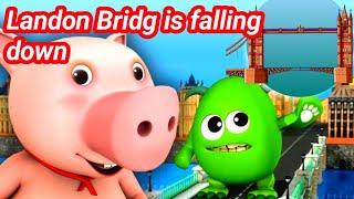 London bridge   London bridge is falling down  London bridge song  London bridge cartoon  Rymes