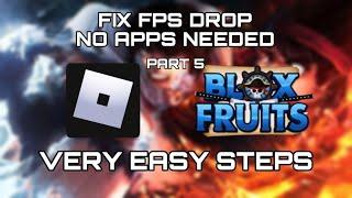 How to fix lag in Blox fruits mobile  No apps needed  Very easy steps