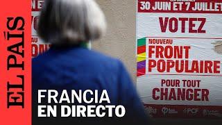 ELECCIONES EN FRANCIA  Las reacciones del Frente Popular en directo  EL PAÍS