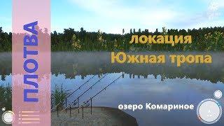 Русская рыбалка 4 - Старое озеро Комариное - Плотва у Южной тропы