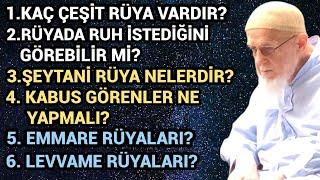 KABUS GÖRENLER NE YAPMALIDIR? GÜZEL VE MANEVİ RÜYALAR NASIL GÖRÜLÜR? Ahmed Tomor R.a