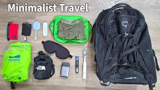 One Bag Travel Gear -  After 30 Days in Southeast Asia