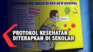 Protokol Kesehatan Diterapkan di Sekolah