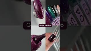 Бази з ефектом глазурі  #nails #nailart