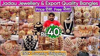 Latest Premium Bridal Punjabi Jadau & Kundan Jewellery & Exclusive Export Rajwadi Bangles Collection