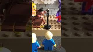 Five Nights At Freddys In Lego #lego #legofnaf #legofivenightsatfreddys #fnafmovie #trending