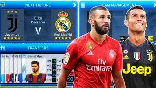 JUVENTUS vs REAL MADRID  Dream League Soccer 2019 Gameplay