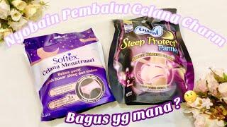 Review Pembalut Celana Charm beneran Allsize Besar ?Enak mana sama Softex?