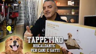 tappetino riscaldante per cani e gatti