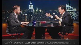 Geoengineer David Keith on Climate Change  The Late Show with Stephen Colbert 2017 ️️