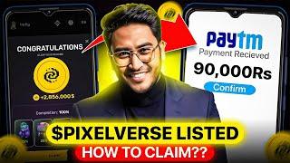 How To Claim PixelVerse $PIXFI Airdrop  PIXFI Trading Is Live Now  PixelTap By PixelVerse Airdrop