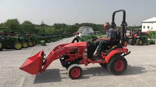 2017 Kubota BX2380 Tractor w Loader Sharp Low Hours For Sale by Mast Tractor Sales