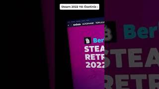 STEAM 2022 YILI ÖZETİNE NASIL BAKILIR? STEAM REPLAYE NASIL BAKILIR?  #Shorts #Steam #Steam2022