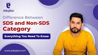 Difference Between SDS and Non  SDS in Canada  SDS vs Non SDS Canada  Study in Canada 2023
