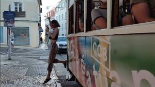 Graça Walk Lisbon Walk Lisbon Downtown Portugal 4k Ultra HD