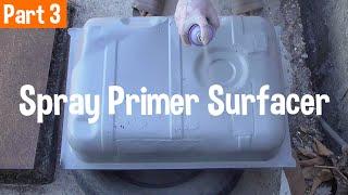 Jeep CJ7 - Spray Primer Surfacer and Tank Patch  Part 3  6