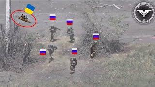 How Ukrainian FPV drones wipe out panicked Russian soldiers near Vovchansk