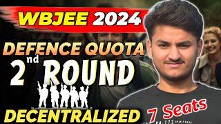 WBJEE Defence Quota 2nd and Decentralised Counselling Latest Update  WBJEE 2024 Documents required