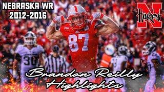 Brandon Reilly Nebraska WR Career Highlights